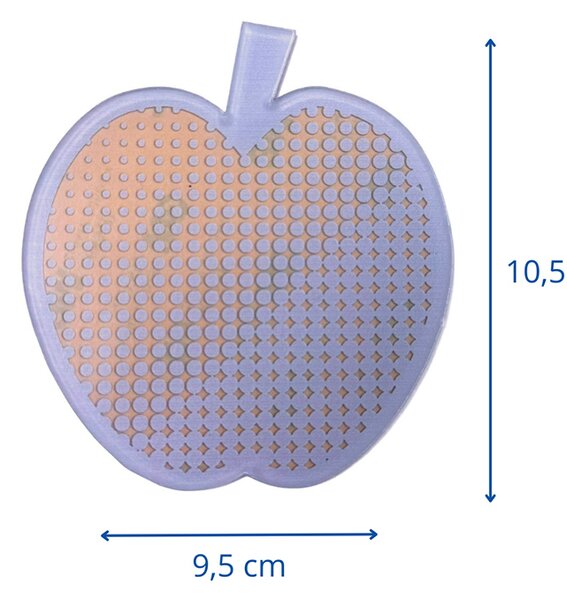 Caimi Brevetti samolepka na odpadkový koš pro tříděný odpad - BIO, 9,5 x 10,5 cm