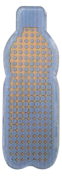 Caimi Brevetti samolepka na odpadkový koš pro tříděný odpad - PLAST, 3,5 x 10,5 cm