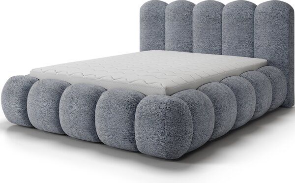 Eltap Čalouněná postel Oloroso s úložným prostorem Materiál a barva potahu: Feldor 40 - modrá, Rozměr: 140x200