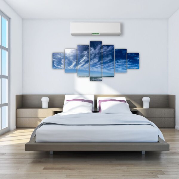Obraz oblohy s mraky (210x100 cm)