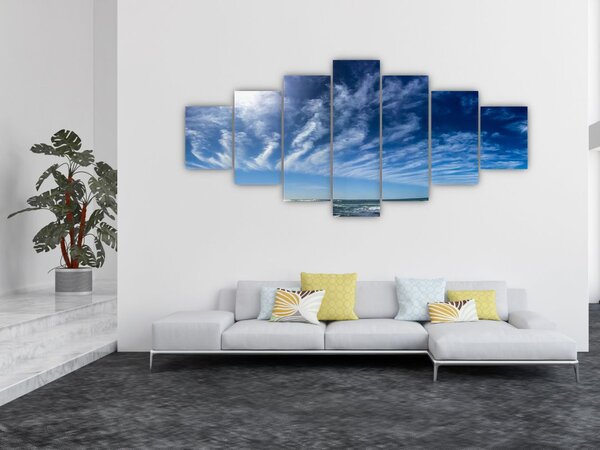 Obraz oblohy s mraky (210x100 cm)
