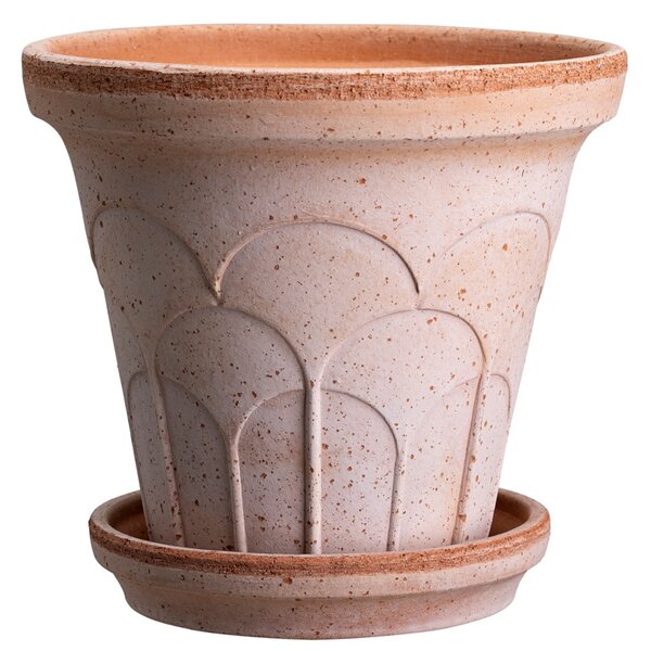 Bergs Potter Terakotový květináč Fleur Rosa - 14 cm BP154