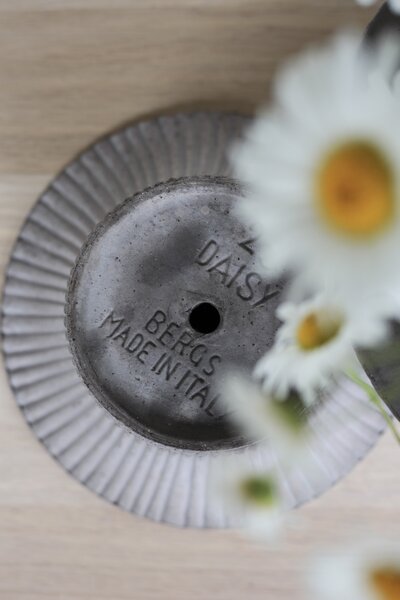 Bergs Potter Terakotový květináč Daisy Grey - 25 cm BP155
