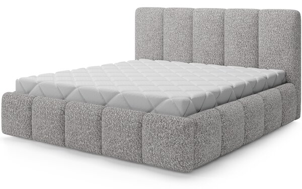 Eltap Čalouněná postel Edvige Materiál a barva potahu: Jaffray 04 - šedá, Rozměr: 140x200