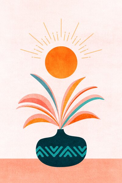 Ilustrace Sun Worship, Kristian Gallagher, (26.7 x 40 cm)