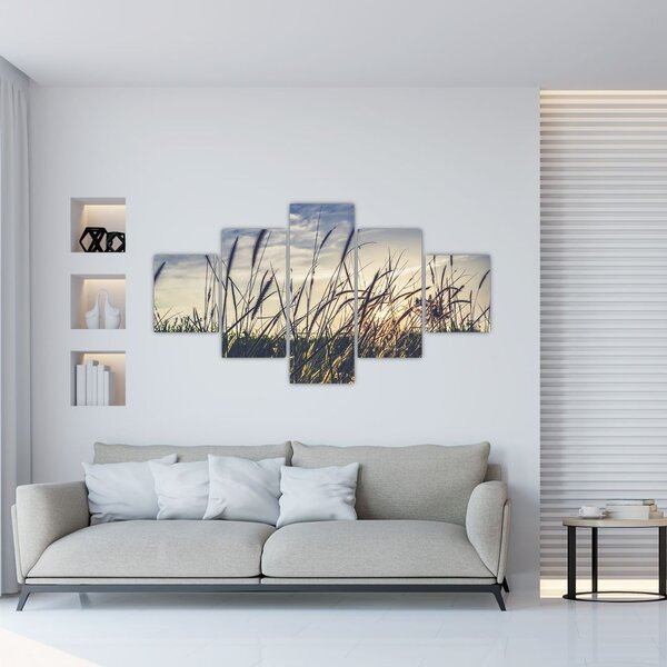 Obraz lučního kvítí (125x70 cm)