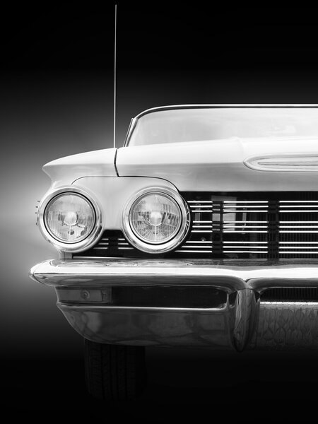 Fotografie American classic car Super 88 1960, Beate Gube, (30 x 40 cm)