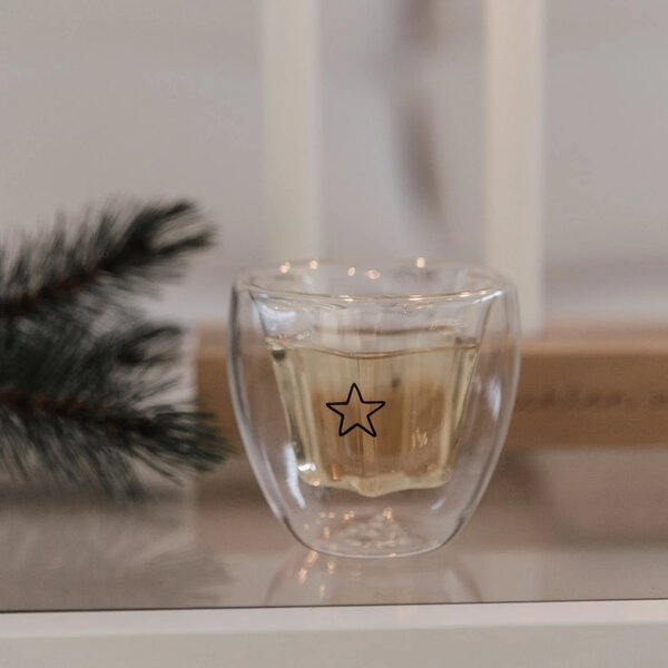 Eulenschnitt Dvoustěnná sklenice Star - 200 ml ELS115