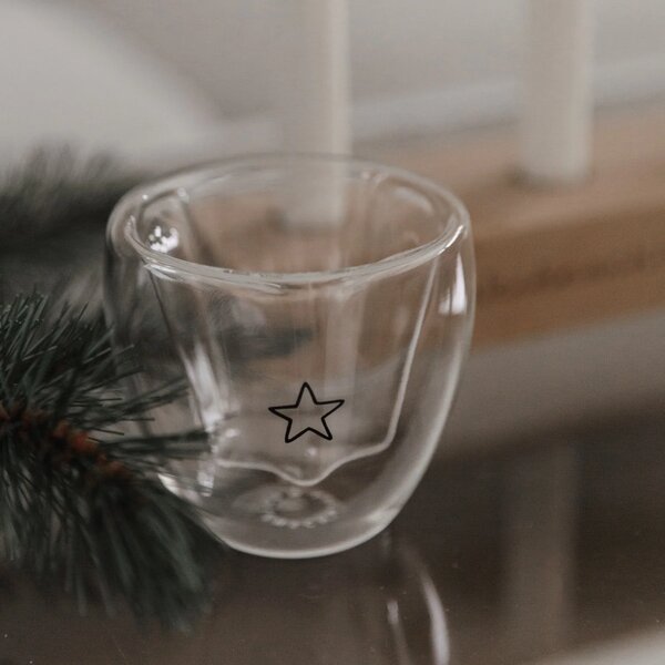 Eulenschnitt Dvoustěnná sklenice Star - 200 ml ELS115