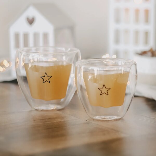 Eulenschnitt Dvoustěnná sklenice Star - 200 ml ELS115