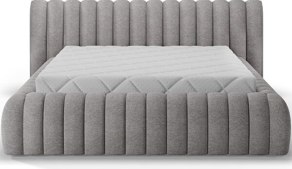 Eltap Čalouněná postel Carilla s úložným prostorem Materiál a barva potahu: Royal 04 - šedá, Rozměr: 140x200