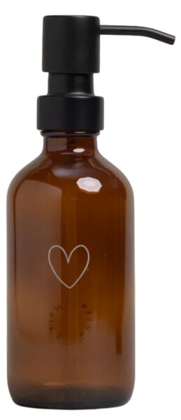 Eulenschnitt Skleněný dávkovač mýdla Heart - 500 ml ELS117
