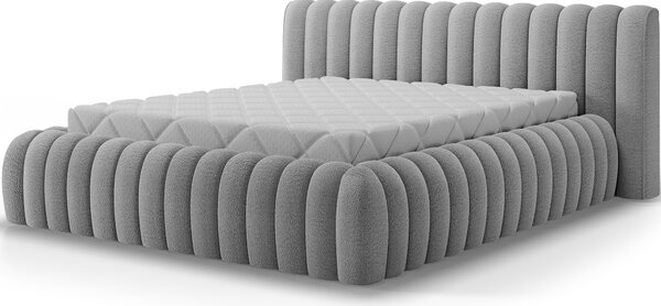 Eltap Čalouněná postel Carilla s úložným prostorem Materiál a barva potahu: Royal 04 - šedá, Rozměr: 140x200