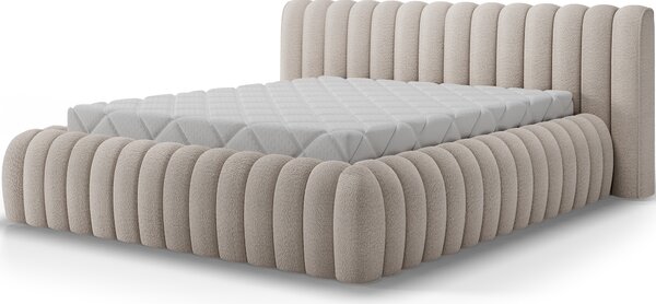 Eltap Čalouněná postel Carilla s úložným prostorem Materiál a barva potahu: Royal 18 - béžová, Rozměr: 140x200