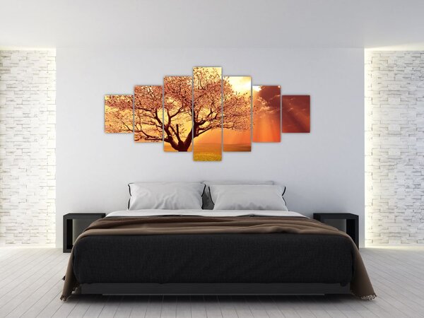 Obraz paprsků Boha (210x100 cm)
