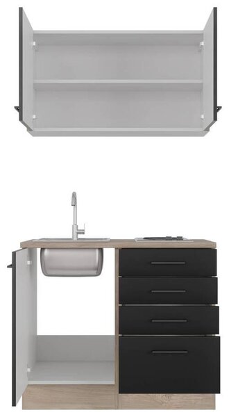 MINIKUCHYNĚ CAPRI 100 100 cm FlexWell - Online Only kuchyňské linky, Online Only