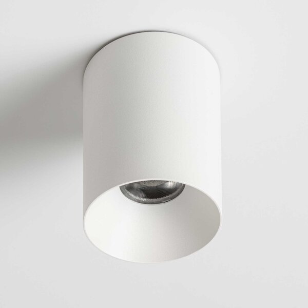 Arco LED přisazené kovové svítidlo Ra>90 antiglare Ø52mm - 8WČerná