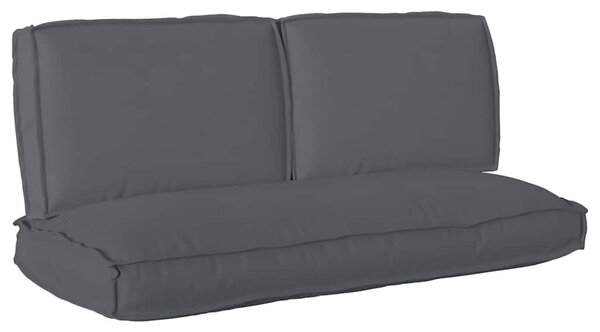 Sada polštářů 3 pcs Antracit Oxford látka