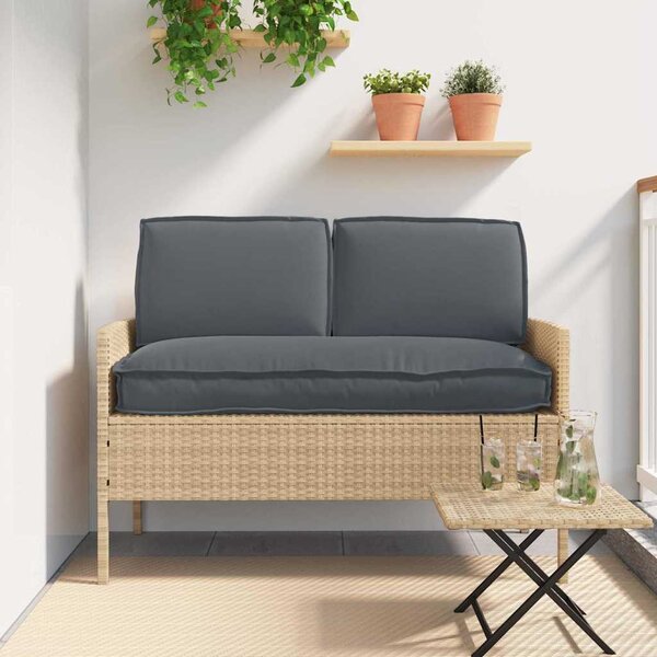 Sada polštářů 3 pcs Antracit Oxford látka