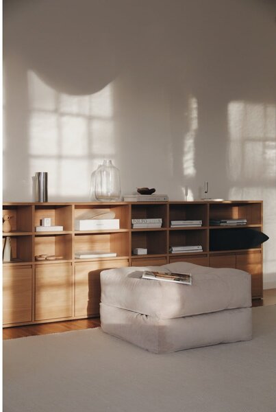Sedací puf Karup Design More Beige