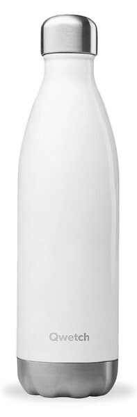 Bílá cestovní nerezová lahev 750 ml Originals - Qwetch