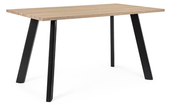 Jídelní stůl giant 140 x 80 cm světlý dub