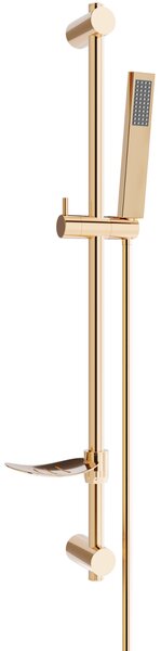 MEXEN - DF00 souprava sprchová posuvná - růžově zlatá - 785004582-60