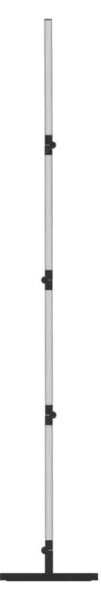 Emos ZCW34BR GO SMART - LED RGB stojací lampa v černé barvě, ovládání mobilní aplikací, LED 24W, max 175cm (Chytrá LED stojací lampa )