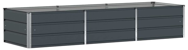 Truhlík Antracit 240 x 80 x 45 cm Ocel