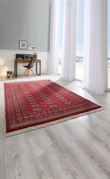 ORIENTÁLNÍ KOBEREC, 30/30 cm červená Cazaris - Orientální koberce