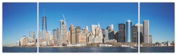 Obraz - Manhattan v New Yorku (170x50 cm)
