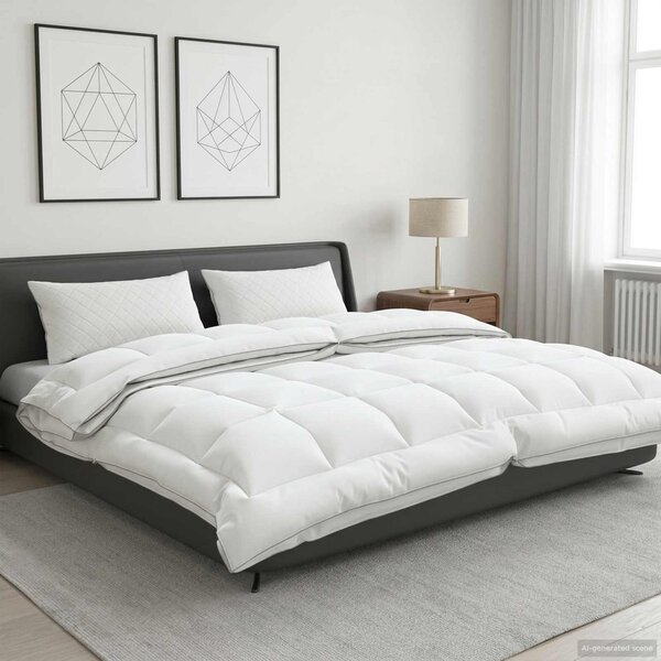 Přikrývka 200x200 cm 4 roční období 200+300 GSM Australská vlna