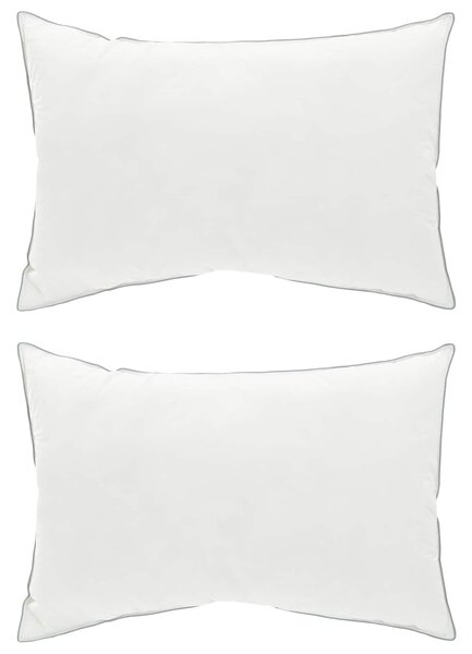 Polštář 2 pcs 60 x 70 cm Australská vlna Bílá