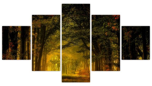 Obraz lesu (125x70 cm)