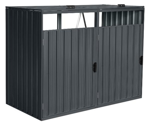 Home Deluxe Box na popelnice »Cubo« (2 x 240 litrů) (100397825002)