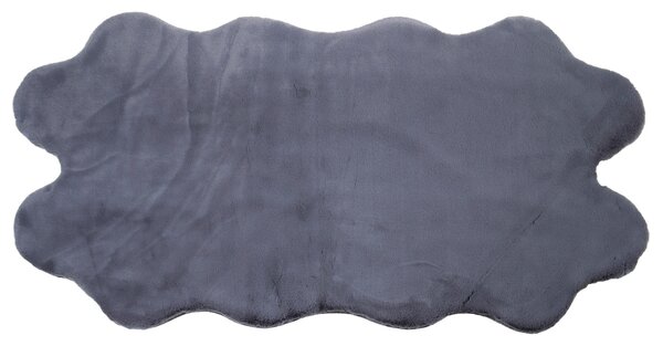 UMĚLÁ KOŽEŠINA, 90/160 cm, šedá - Kůže