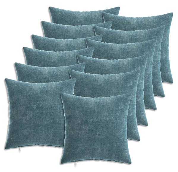 Povlak na polštář 12 pcs HEERLEN Modrá 40 x 40 cm