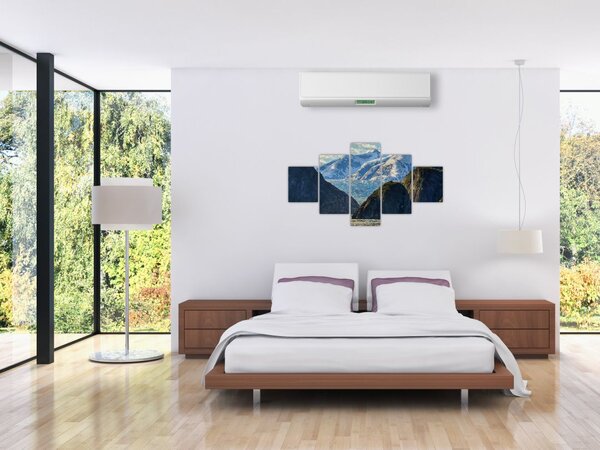 Obraz krajiny s horami (125x70 cm)