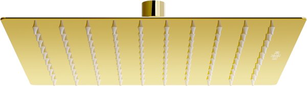 Mexen Sprchová hlavice Slim nerezová 25 x 25 cm, zlatá, 79125-50