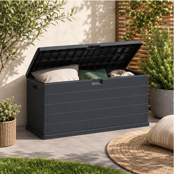 Úložný box OMEGA, 210L, 117x38x56cm, antracitová I.P.A.E-Progarden