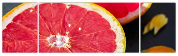 Obraz rozkrojených grapefruitů (170x50 cm)