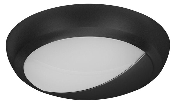 Stropní svítidlo Bulkhead Core, černá, studená bílá, 120 °