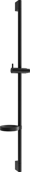 Mexen sprchová tyč DS 90 cm s miskou na mýdlo, bez baterie, černá, 79383-70