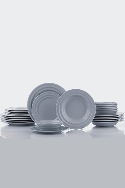 ASIR Porcelánová jídelní souprava 24ks béžová