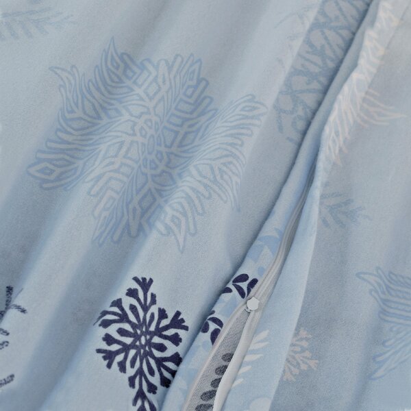 Florella Flanelové povlečení Veifa Blau Rozměr: 70x90 + 140x200 cm