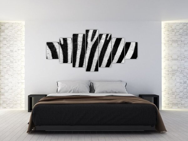 Obraz kůže zebry (210x100 cm)