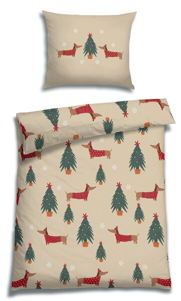 Florella Flanelové povlečení Ristana-X-Mas Rozměr: 70x90 + 140x200 cm