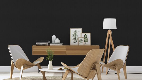 RASCH | Vliesová tapeta na zeď TOP Collection 610376 | 0,53 x 10,05 m | černá