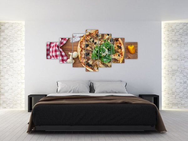 Obraz pizzy (210x100 cm)