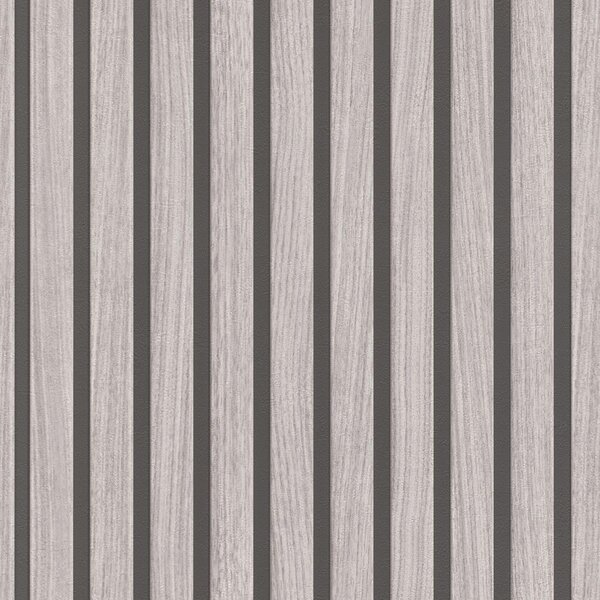 RASCH | Papírová tapeta na zeď TOP Collection 278415 | 0,53 x 10,05 m | šedá, hnědá